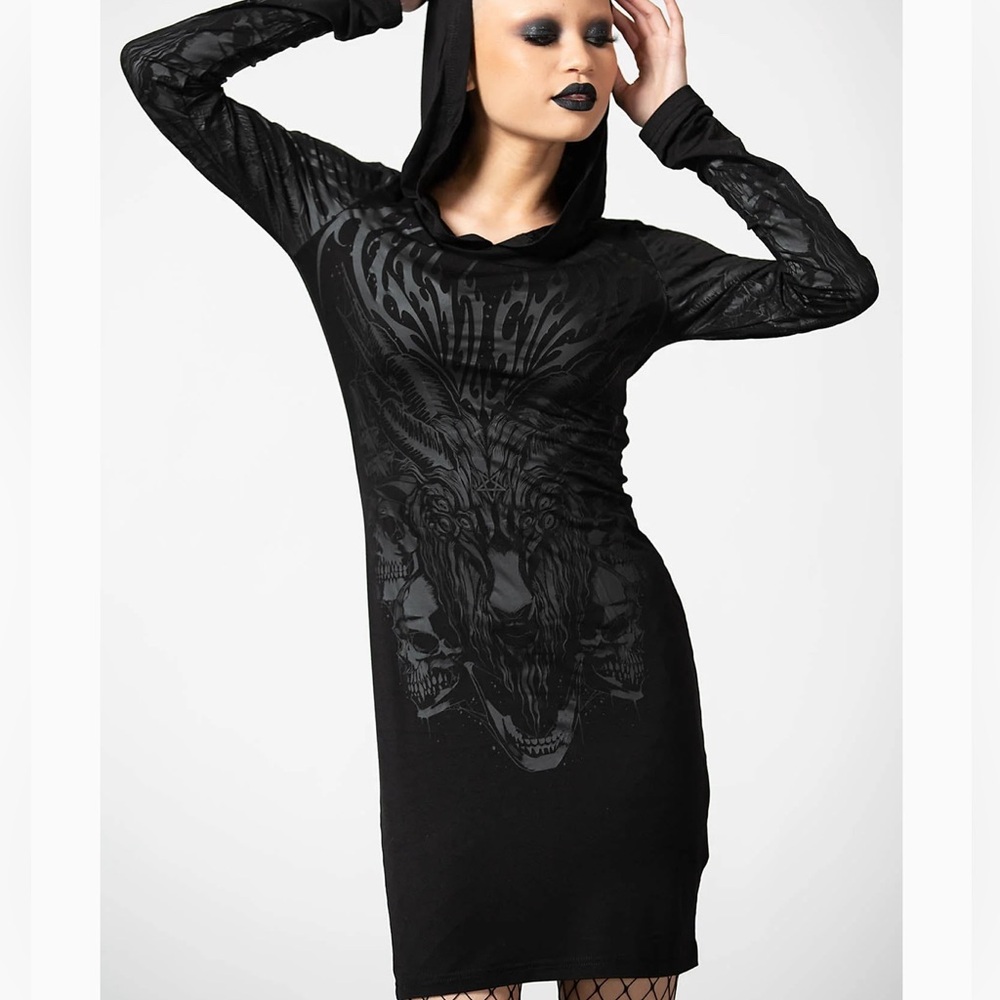 Killstar Untamed Hoodie Dress